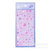 Pegatinas decorativas para diario con diseño de niña de dibujos animados para niños YT-EK, redondas, tridimensionales, con láser, para pintar