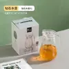 Juego de Vajilla de Vidrio Estética Geométrica con Logo Imprimible Juego de Cinco Piezas Bol para Ensalada Millennium Juego de Dos Piezas Taza para Regalo