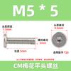 Parafuso de Máquina de Aço Inoxidável 304 CM Cabeça Chata Torx M2-M8 Cabeça Ultrafina Slot Torx Interno Venda por Atacado