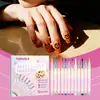 Caneta de Pintura para Nail Art DIY Torvikx, Brilhante e Colorida, Fácil de Usar, DIY em Muitas Ocasiões, Não Borra Facilmente