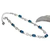 Pulseira Tesouro Cor Natural Prata 925 Incrustada Fornecimento ao Vivo da Fábrica Joias Tesouro Cor Pedra Principal 4*6mm