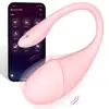 Vibrador APP Totalmente Encapsulado con Vibración Fuerte, Portátil Invisible para Mujeres, Control Remoto para Uso a Larga Distancia, Juguete para Adultos