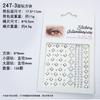 Fabricante Personaliza Adesivos de Diamante Acrílico, Adesivos de Pérola, Adesivos Faciais, Decoração de Maquiagem de Palco Infantil Adesivos para Olhos e Nail Art