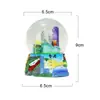 Enfeites de Bola de Cristal, Enfeites de Artesanato em Resina de Pequenas Cidades com Paisagens Personalizadas, Enfeites Decorativos Criativos, Novos Produtos Transfronteiriços