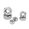 Tuercas Estándar Americana/Reino Unido, Tuercas de Acero Inoxidable 304, Tuercas Hexagonales Exteriores, Tapas de Tornillo Hexagonales Exteriores Din934 #8 -32
