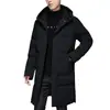 Nuevo abrigo acolchado de algodón de longitud media engrosado para hombre 2023 abrigo acolchado de algodón de moda estilo coreano de invierno abrigo acolchado de algodón largo cálido para hombre