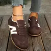 Ajuda mocassins de dirigir estilo coreano confortáveis slip-ons modernos sola fina pessoa preguiçosa para dirigir bico redondo leve casual baixo