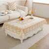 Mantel Impermeable y a Prueba de Aceite Sin Lavado Anti-Escaldaduras Mantel Rectangular Mantel para Mesa de Centro Cubierta de Mantel de Plástico Mantel para Sala de Estar Estampado en Caliente