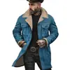 Abrigo de hombre otoño e invierno 2024 de Europa y Estados Unidos, chaqueta de gamuza de color a juego, abrigo multibolsillos de Amazon, multicolor