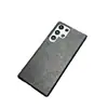 Funda de Teléfono Estilo Comercio Exterior con Patrón de Cocodrilo Adecuada para Samsung S25Ultra, Patrón de Piel de Lichi Tendencia S26, Estampado de Leopardo S24, A Prueba de Golpes