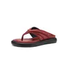 Chanclas de piel de oveja con estampado de leopardo retro y suela gruesa, nuevo estilo verano 2026, pantuflas plisadas con suela suave y tacto cómodo