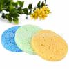 Esponja de pulpa de madera de color redondo para limpieza de soldador, esponja para limpieza de aceite antiadherente, esponja de pulpa de madera para lavar platos
