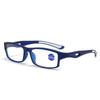 Nuevas gafas de lectura antideslizantes de silicona para mediana edad, gafas de lectura de alta definición con protección contra la luz azul, gafas de lectura unisex
