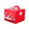 Caja para Pastel de Navidad 4 4 6 6 8 pulgadas de alto cumpleaños dibujos animados infantiles caja de embalaje para pastel portátil gruesa
