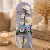Flor Artificial de Ganchillo de Lana Nomeolvides para Decoración de Sala de Estar, Popular en Centros Comerciales, Supermercados y Tiendas de Juguetes de Moda, Ramo de Flores Simuladas