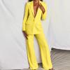 Ropa Europea y Americana de Primavera y Verano 2024 Moda de Amazon Traje Casual Traje Profesional Dropshipping
