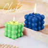 Vela Aromática Cubo de Rubik Sadoer Celebrar Fiesta Navideña Vela de Cumpleaños Colorida Comercio Exterior Transfronterizo Venta al por Mayor