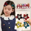 Pinzas de Pelo Coloridas de Terciopelo con Forma de Estrella y Nube para Niños, Pinzas para Flequillo y Lado de Niñas, Accesorios para el Cabello