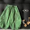 Calça Antimosquito Infantil Chegada Nova Verão 2025 Calça de Secagem Rápida para Homens e Mulheres Fina Solta Coreana Respirável Calça Paraquedas