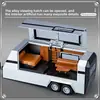 Camioneta Pickup Tesla 132 con Remolque Modelo Sonido Luz