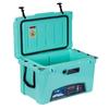Caja Aislada de 45 Cuartos y Lldpe Refrigerador Portátil para Acampar Montado en el Coche Hielera para Pesca Comercial al Aire Libre Cubeta de Hielo Hielos Portátiles