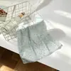 Máscara Facial de Proteção Solar de Verão para Mulheres, Respirável, Fina, com Design Floral, Proteção Completa para Rosto e Pescoço, Protetor Solar para Ciclismo, Máscara de Véu de Seda Gelada
