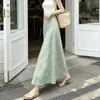 Falda Floral para Mujer 2026 Verano Nuevo Estilo Frances Cintura Alta Línea A Moderna Versátil Adelgazante de Longitud Media Falda A12000