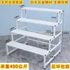 Estante de Almacenamiento para Flores Balcón Patio Exterior Escalonado Multi-Nivel Soporte para Macetas de Flores Interior y Exterior de Pie Soporte para Suculentas
