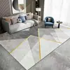 Alfombra Minimalista para Sala de Estar Transfronteriza, Tapete para Mesa de Café y Sofá, Tapete Refrigerante para Pies, Alfombra Doméstica de Terciopelo de Cristal, Alfombra de Dormitorio junto a la Cama