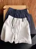 Shorts de Lino Tencel Estilo Old Money para Hombre, Pantalones Casuales de Algodón y Lino Finos y Holgados de Verano, Shorts de Traje Estilo Maduro