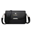 Bolsa Feminina de Textura de Alta Qualidade Bolsa de Mãe 2024 Nova Moda Bolsa Transversal Couro Macio Bolsa para Mulheres de Meia-Idade Bolsa Feminina Atmosférica