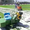 Fragancia de Arroz Cortacésped de Paseo, Máquina Peinadora de Césped Artificial, Estructura Compacta y Operación Sencilla