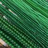 Aaa Ágata Esmeralda 4-12 mm Cuentas Redondas Brillantes Cuentas de Ágata Verde