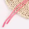 Cordón de ropa cifrado en stock con punta de plástico, cordón redondo grueso y sólido para cintura, accesorio de prenda para sudadera casual, cordón para capucha, cordón de ajuste