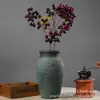 Simulação de fruta silvestre Ramo de flor de acácia arranjo floral mesa de sala de estar flores artificiais decorações florais decorações para casa