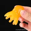 Peine Masajeador de Pulpo, Peine Meridian de Pulpo, Masajeador del Cuero Cabelludo, Terapia de Puntos de Acupuntura de la Cabeza, Peine Meridian, Masaje Gua Sha