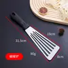 Espátula para utensilios de cocina al por mayor espátula de acero inoxidable espátula para teppanyaki espátula de cocina herramienta para bistec y barbacoa fábrica en stock