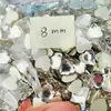 Atacado do Fabricante Joias de Diamante para Nail Art K9 Diamantes Grandes Acessórios para Unhas Joias DIY Misturadas Prata Branco Fundo Plano Joias Adesivos de Diamante