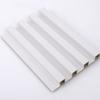 Grelha de Fibra de Bambu PVC Luxo Leve Textura de Madeira Imitação 160 Oca Pequena Placa de Parede Alta com Sulcos Côncavos e Convexos Fabricante Impermeável Parede Interna