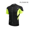 XINTOWN Roupa de Ciclismo Cor Sólida Top Verão Roupa de Bicicleta Masculina Secagem Rápida Respirável Costura Esportiva Manga Curta Top