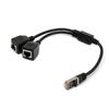 Divisor de cable de red uno-dos adaptador distribuidor de Internet iptv banda ancha divisor RJ45