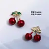 Lindo colgante de aleación de fruta fresa cereza uva Accesorios de material para joyería DIY Hecha a mano pendientes pulsera collar