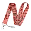 Órganos Humanos Cráneo Ojos Lanyard para Teléfono Celular Cuerda Larga para Cuello Moderna Fuerte y Duradera Tendencia Personalizada Lanyard de Poliéster