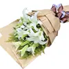 Papel Kraft Vintage Papel de Embrulho para Buquê de Flores Papel de Presente Arte Floral Conjunto Completo de Materiais Atacado Papel de Jornal de Parede de Fundo Inglês