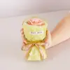 Rosa de Navidad mini flor seca ramo pequeño Día del Maestro enviar a novia cita bolsillo vida eterna flor de jabón venta al por mayor