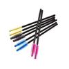 Cepillo de pestañas desechable al por mayor, paquete de 50 unidades de mini cepillos portátiles de nailon de color, peine para pestañas, venta directa de fábrica