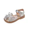 Sandalias para Niñas 2026 Verano Nuevo Estilo Zapatos de Princesa para Niños Lazo Pequeño Fragante Sandalias Romanas para Niñas Zapatos de Playa
