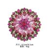 Nueva Moda Francesa Exquisito Broche de Girasol Artesanía Pesada Temperamento Elegante Broche para Mujer Accesorios de Vestimenta Venta al por Mayor