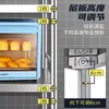 Estante de almacenamiento de cocina de acero inoxidable 304 de piso multicapa multifunción estante de almacenamiento para horno de microondas estante para ollas estante de almacenamiento de gabinete