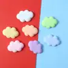 Accesorios de Resina Pegamento Blanco Funda para Teléfono Móvil Nube Accesorios DIY Nube Ángel DIY Imán para Refrigerador Accesorios de Nube Blanca